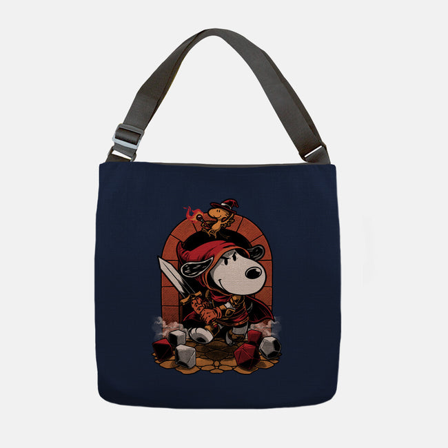 Beagle RPG Adventure-None-Adjustable Tote-Bag-Studio Mootant