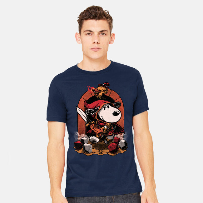Beagle RPG Adventure-Mens-Heavyweight-Tee-Studio Mootant