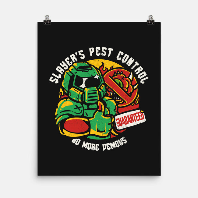 Slayer's Pest Control-None-Matte-Poster-estudiofitas