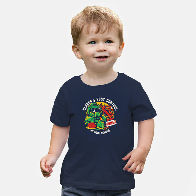 Slayer's Pest Control-Baby-Basic-Tee-estudiofitas