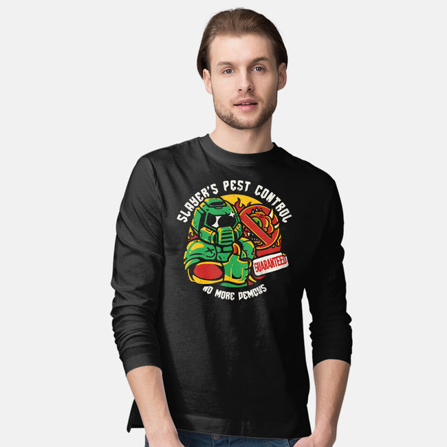 Slayer's Pest Control-Mens-Long Sleeved-Tee-estudiofitas