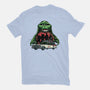 Green Slime-Womens-Fitted-Tee-momma_gorilla