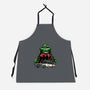 Green Slime-Unisex-Kitchen-Apron-momma_gorilla