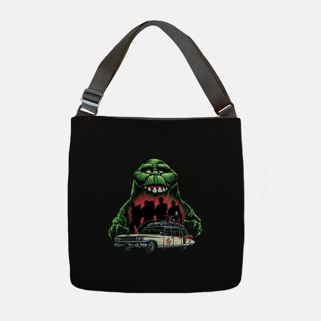 Green Slime-None-Adjustable Tote-Bag-momma_gorilla