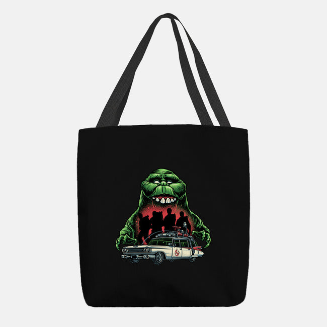 Green Slime-None-Basic Tote-Bag-momma_gorilla