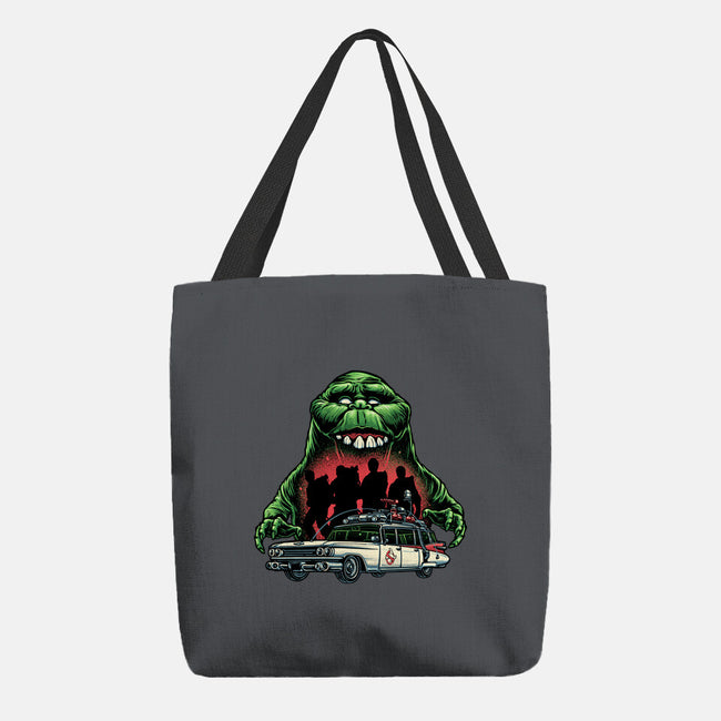 Green Slime-None-Basic Tote-Bag-momma_gorilla