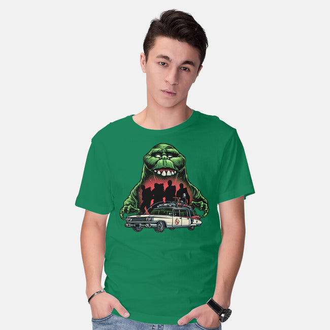 Green Slime-Mens-Basic-Tee-momma_gorilla