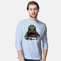 Green Slime-Mens-Long Sleeved-Tee-momma_gorilla