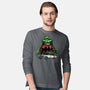 Green Slime-Mens-Long Sleeved-Tee-momma_gorilla