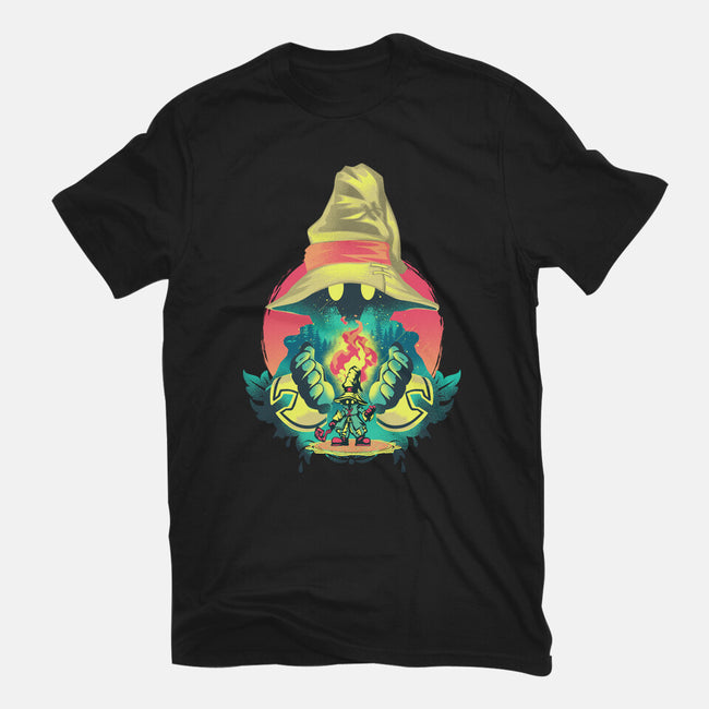 Black Mage Legend-Mens-Heavyweight-Tee-hypertwenty