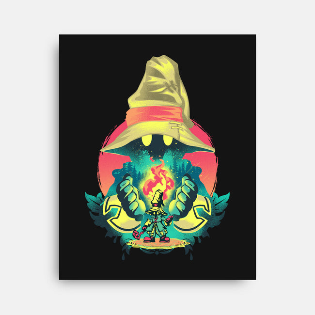 Black Mage Legend-None-Stretched-Canvas-hypertwenty