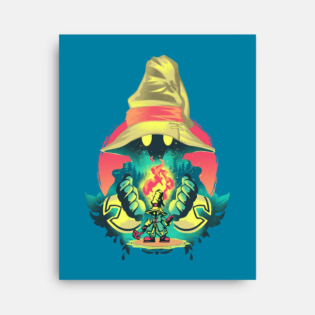 Black Mage Legend-None-Stretched-Canvas-hypertwenty