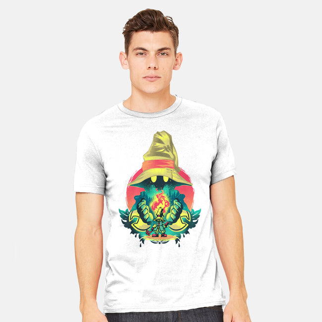 Black Mage Legend-Mens-Heavyweight-Tee-hypertwenty