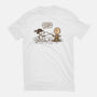 Not Left-Handed-Womens-Fitted-Tee-kg07