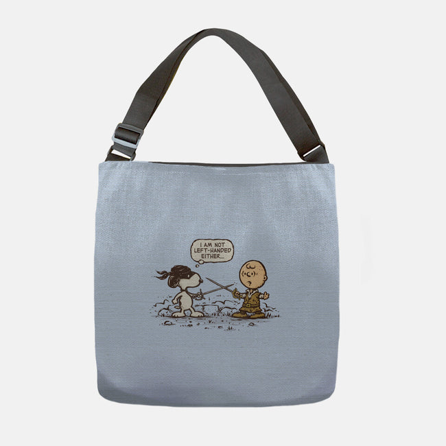 Not Left-Handed-None-Adjustable Tote-Bag-kg07