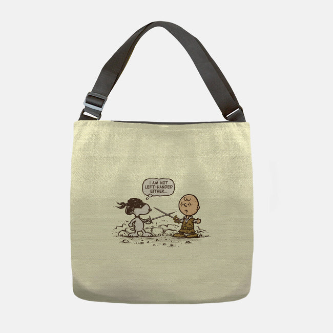 Not Left-Handed-None-Adjustable Tote-Bag-kg07