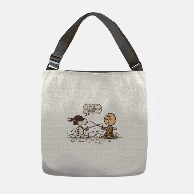 Not Left-Handed-None-Adjustable Tote-Bag-kg07