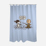 Not Left-Handed-None-Polyester-Shower Curtain-kg07