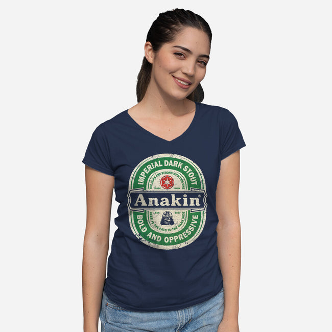 Imperial Dark Stout-Womens-V-Neck-Tee-kg07