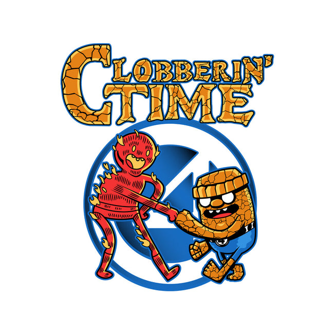 Clobberin Time-None-Removable Cover w Insert-Throw Pillow-demonigote