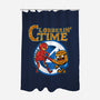 Clobberin Time-None-Polyester-Shower Curtain-demonigote