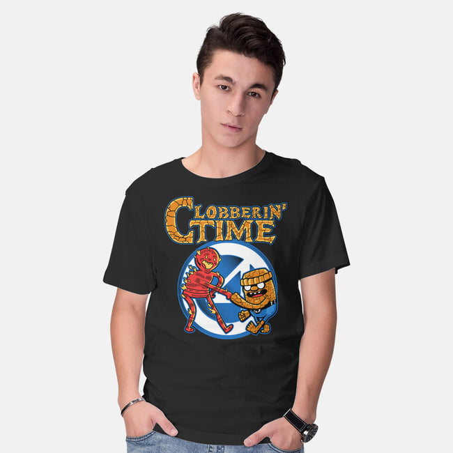 Clobberin Time-Mens-Basic-Tee-demonigote