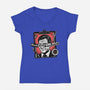 That's What She Said-Womens-V-Neck-Tee-glitchygorilla