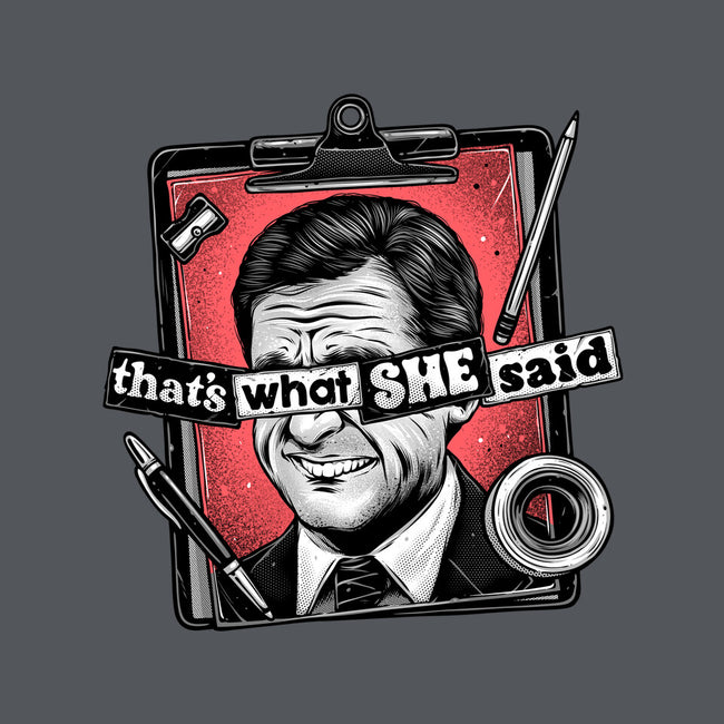 That's What She Said-Womens-V-Neck-Tee-glitchygorilla