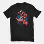 Big Red Hand-Mens-Premium-Tee-glitchygorilla