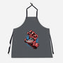 Big Red Hand-Unisex-Kitchen-Apron-glitchygorilla