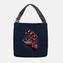 Big Red Hand-None-Adjustable Tote-Bag-glitchygorilla