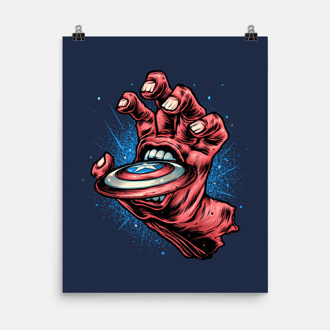 Big Red Hand-None-Matte-Poster-glitchygorilla