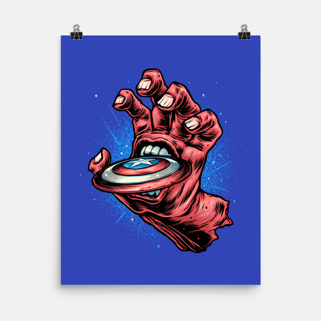 Big Red Hand-None-Matte-Poster-glitchygorilla