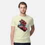 Big Red Hand-Mens-Premium-Tee-glitchygorilla