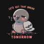 Get That Bread Tomorrow-Womens-Fitted-Tee-TechraNova