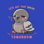 Get That Bread Tomorrow-Womens-Basic-Tee-TechraNova