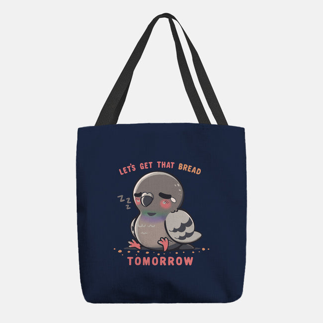 Get That Bread Tomorrow-None-Basic Tote-Bag-TechraNova