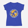 Cat Mental Health-Womens-V-Neck-Tee-erion_designs