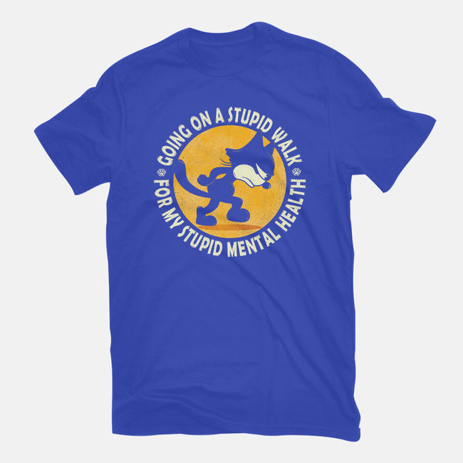 Cat Mental Health-Unisex-Basic-Tee-erion_designs