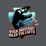 When Dinosaurs Ruled The Earth-None-Adjustable Tote-Bag-glitchygorilla