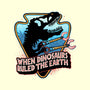 When Dinosaurs Ruled The Earth-None-Adjustable Tote-Bag-glitchygorilla