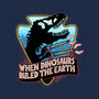 When Dinosaurs Ruled The Earth-None-Glossy-Sticker-glitchygorilla