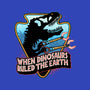 When Dinosaurs Ruled The Earth-Youth-Crew Neck-Sweatshirt-glitchygorilla