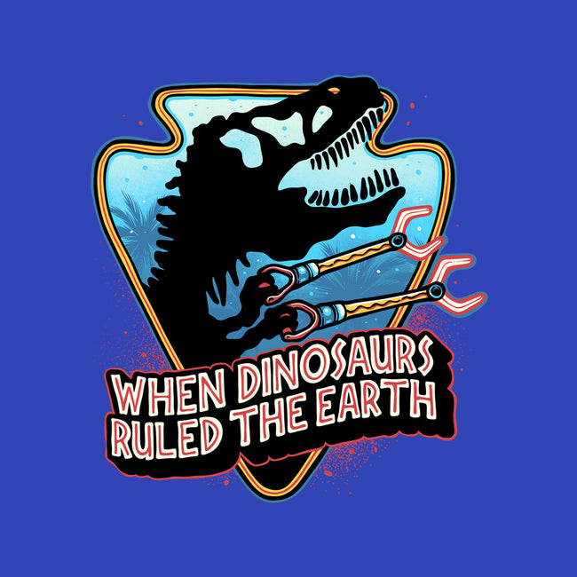 When Dinosaurs Ruled The Earth-Womens-Basic-Tee-glitchygorilla