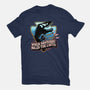 When Dinosaurs Ruled The Earth-Womens-Fitted-Tee-glitchygorilla