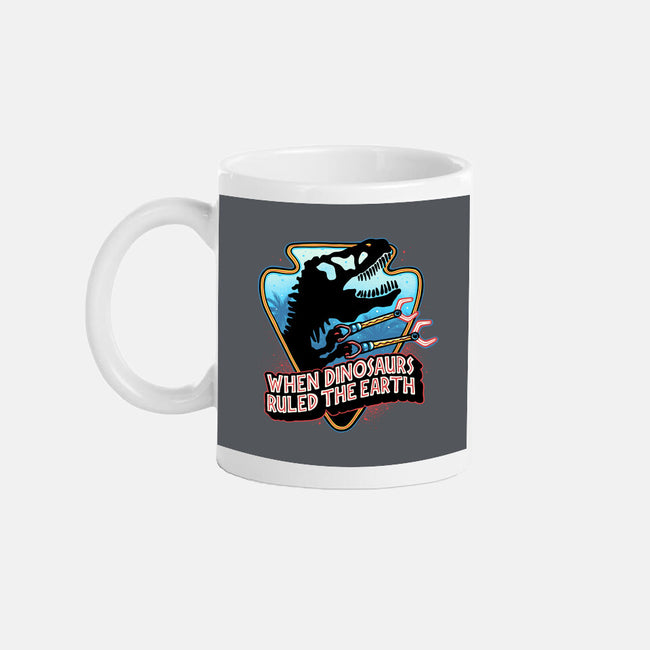 When Dinosaurs Ruled The Earth-None-Mug-Drinkware-glitchygorilla