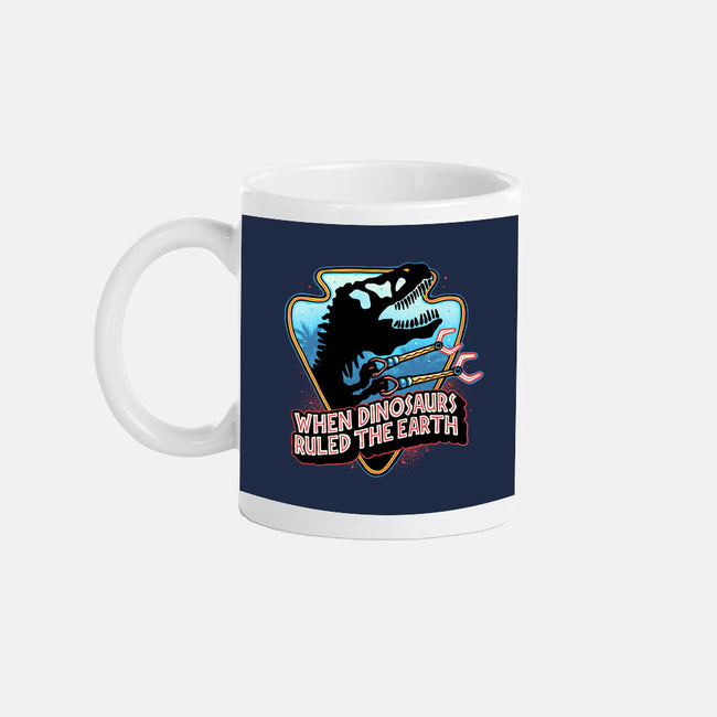 When Dinosaurs Ruled The Earth-None-Mug-Drinkware-glitchygorilla