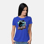 When Dinosaurs Ruled The Earth-Womens-Basic-Tee-glitchygorilla