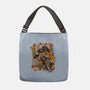 Sushi Dragon Attack-None-Adjustable Tote-Bag-ilustrata