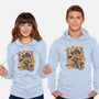Sushi Dragon Attack-Unisex-Pullover-Sweatshirt-ilustrata